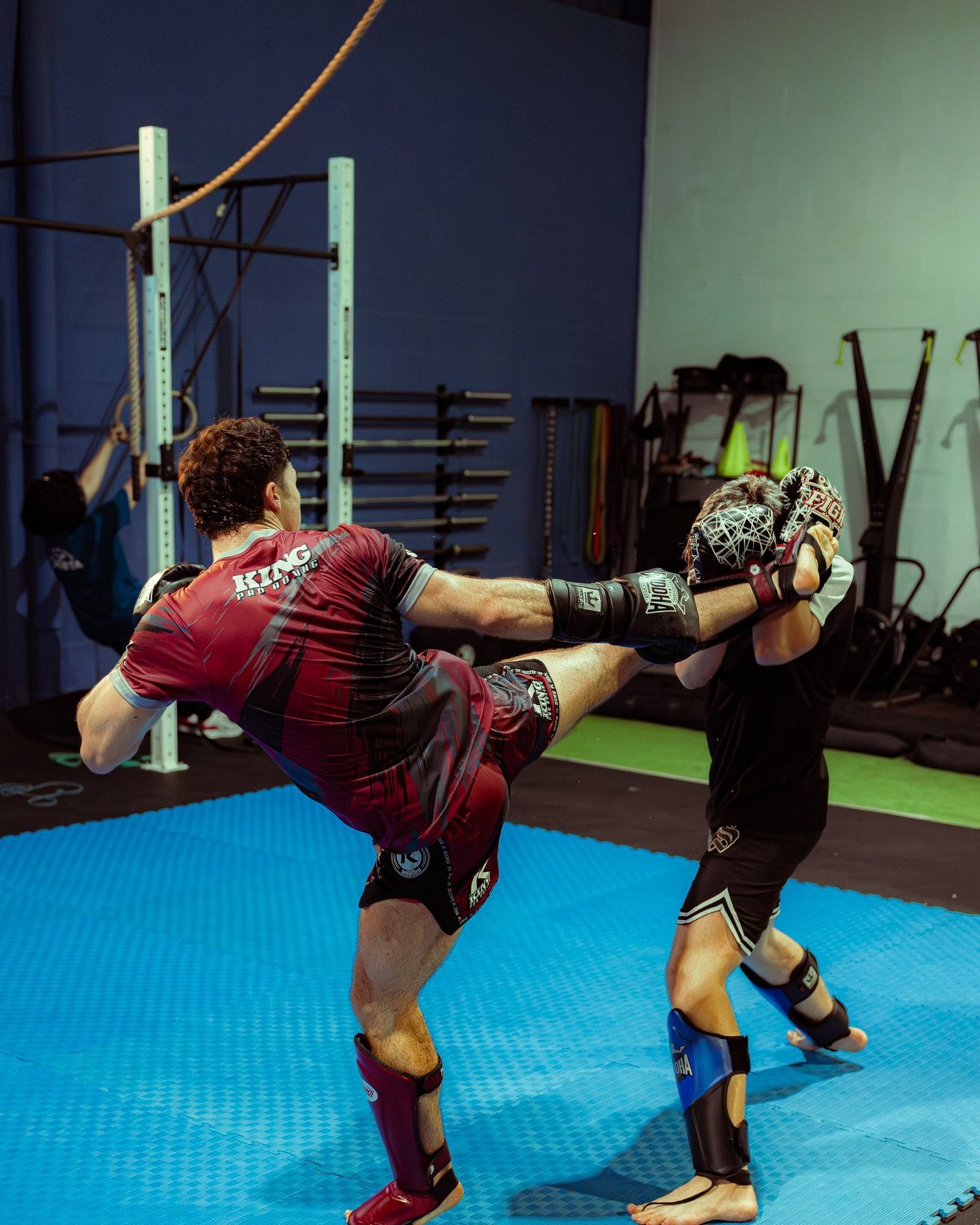 Entrenamiento de muay thai
